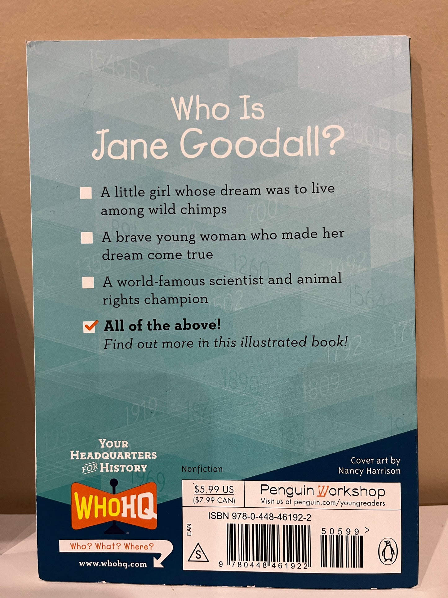137 total 3 books about Jane Goodal and Dolphins, LN/ BN (multiple pictures of book info)