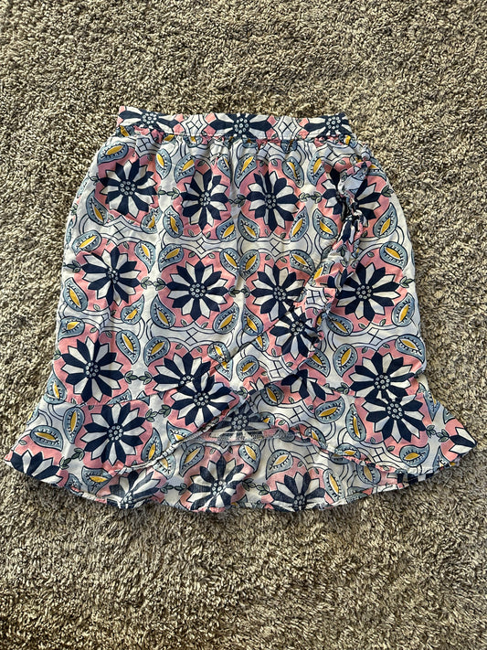 Ruffled Floral Skirt, Size 4T