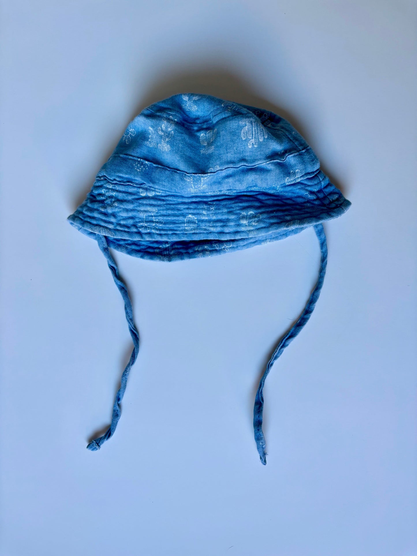 Seller #60 HEMA Blue Sun Hat - 0-4 Months