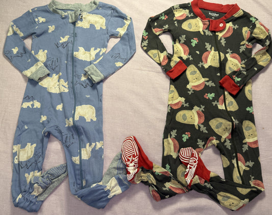 #103 18m Christmas/Winter Burts Bees Sleepers