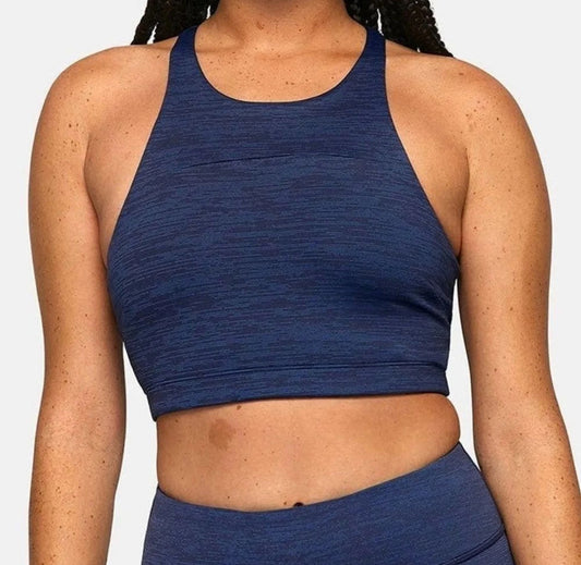 #111 Outdoor Voices Navy Blue Sports Bra Athletic Crop Top XS
