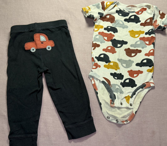 #103 Boys Carters 18m Car Outfit