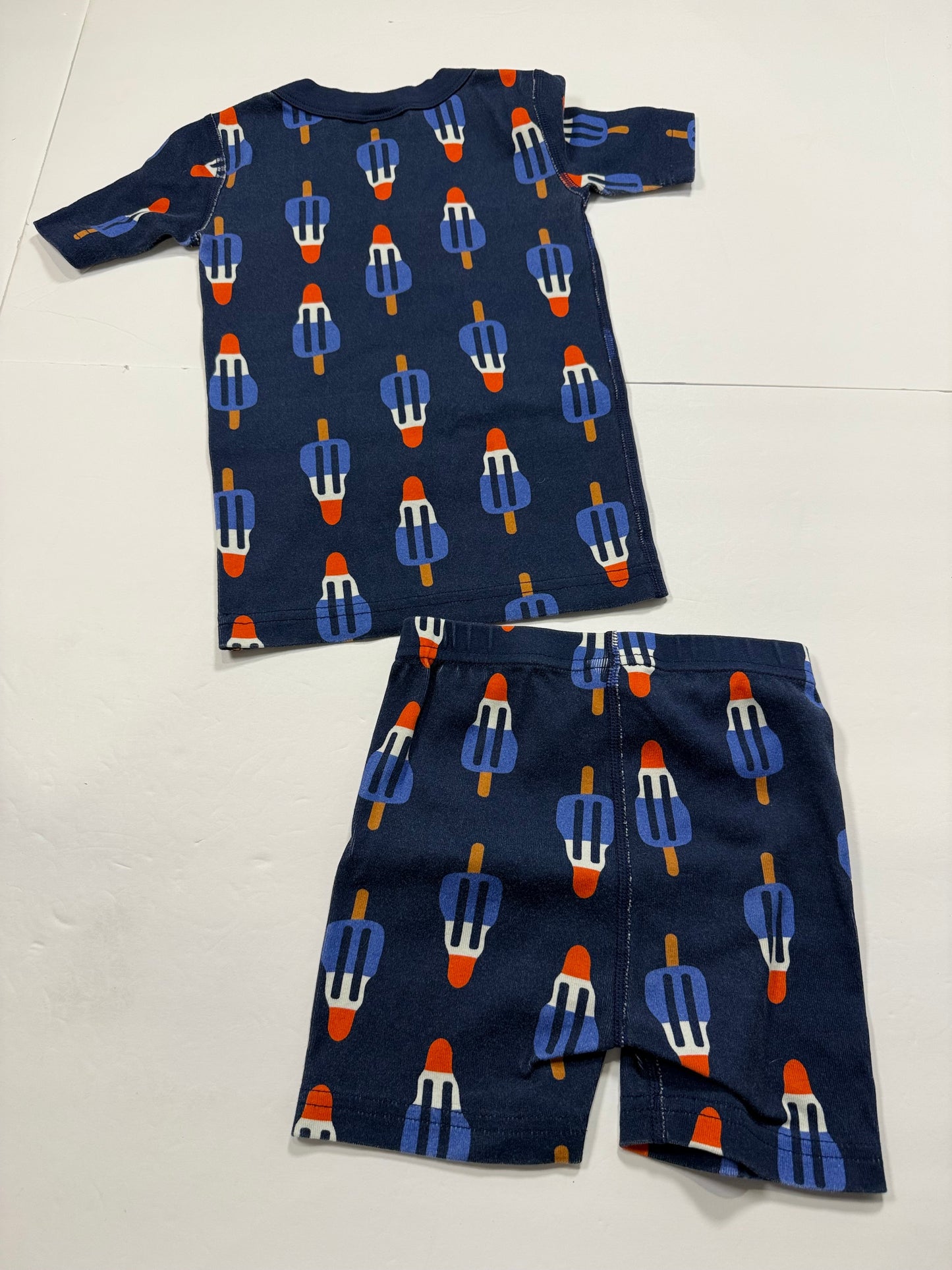 #141 Unisex 110 5 Hanna Andersson Patriotic Popsicle Short Pajamas 1 of 2 available