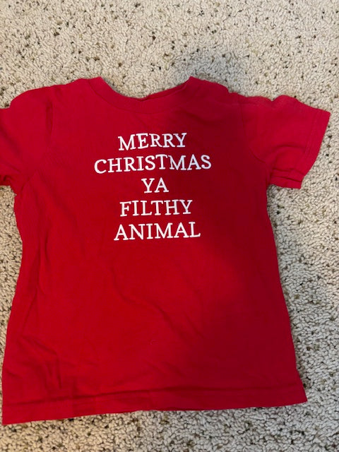 #210 Holiday T-Shirt, size small