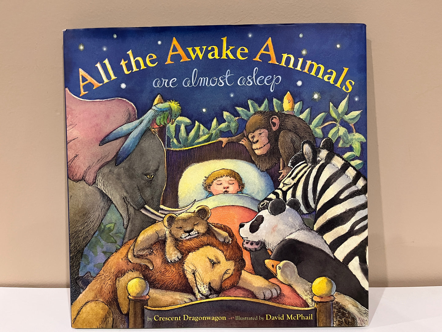 137 (2) books All the Awake Animals.. and Giraffes Can't Dance, Both Ln and hardback books (multiple pictures)