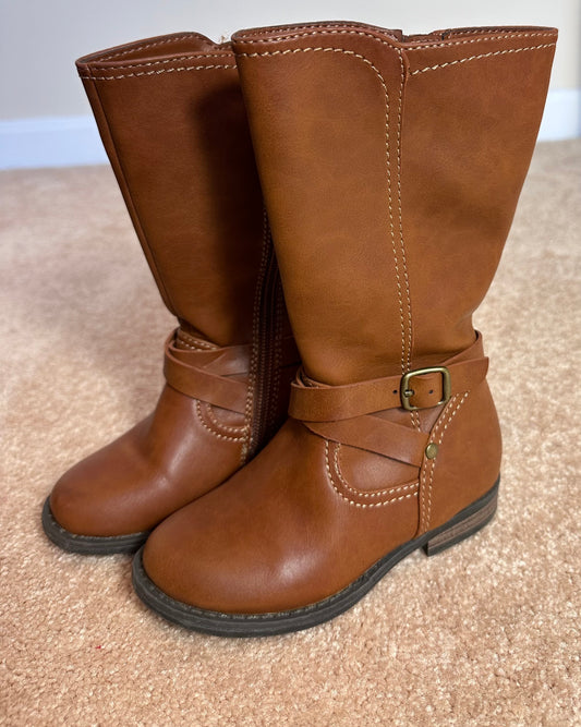 Cupcake Couture brown riding boots girls size 9