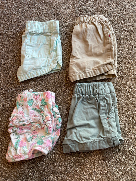 Girls 18 month shorts bundle