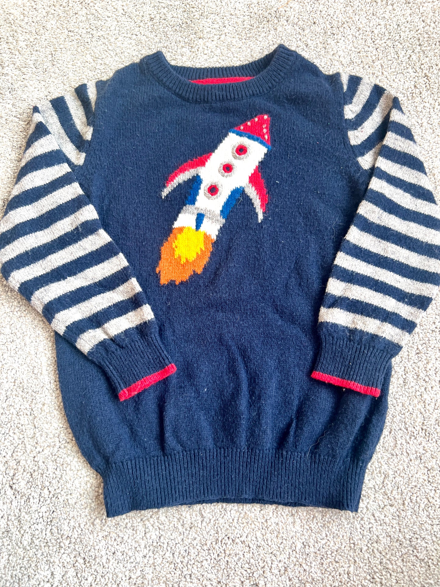 #68 Mini Boden boys 4-5 yr sweater, GUC