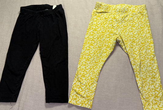 #103 2T Black Leggings Bundle