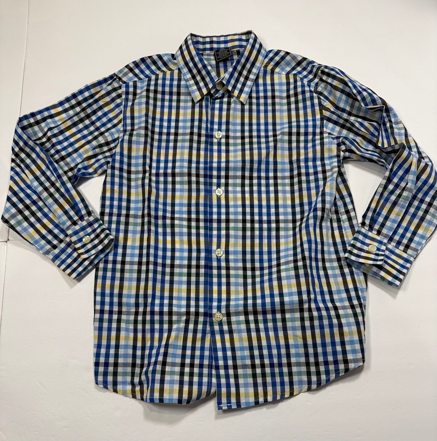 #141 Boys M 8 Plaid Button Down 2 of 2 available