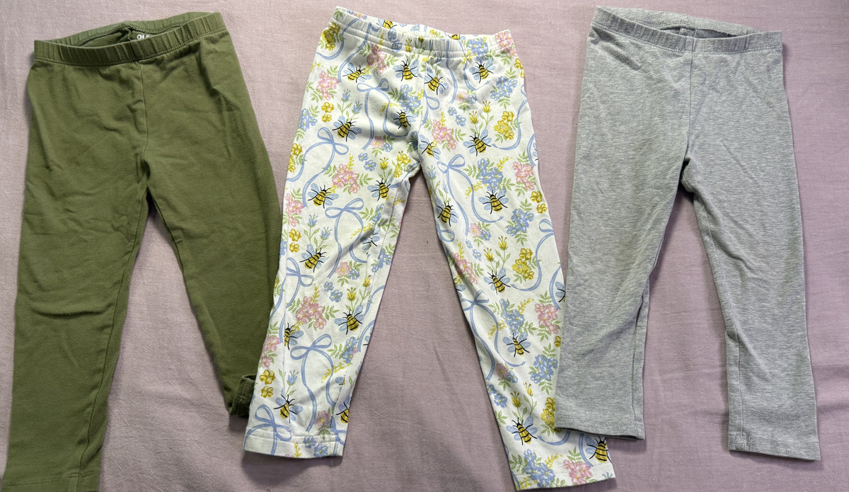 #103 Girls 2T Bumblebee Pants Set