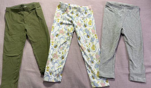 #103 Girls 2T Bumblebee Pants Set