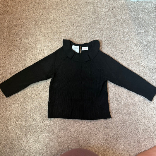 #139 12-18M Zara Black Sweater