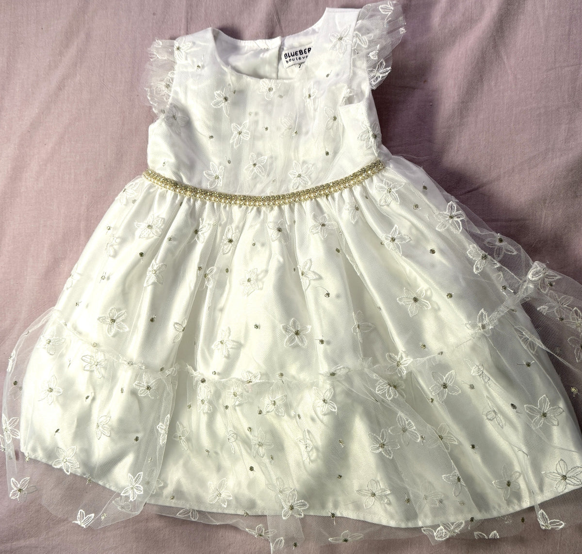 #103 2T White Dress