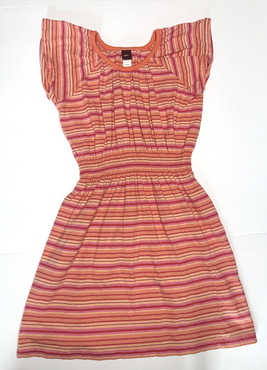 Seller 89 Girls Tea Collection Size 10 (fits more like an 8) Striped Dress VGUC