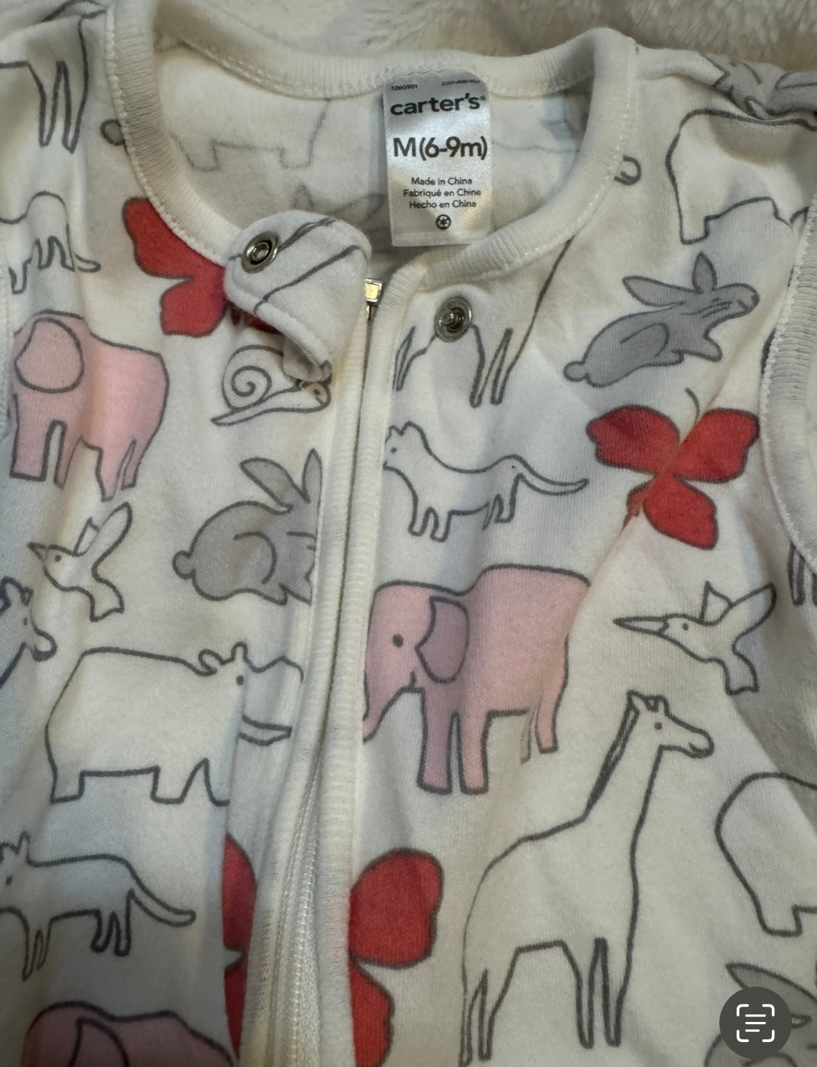 #53 wearable blanket for baby 6-9M