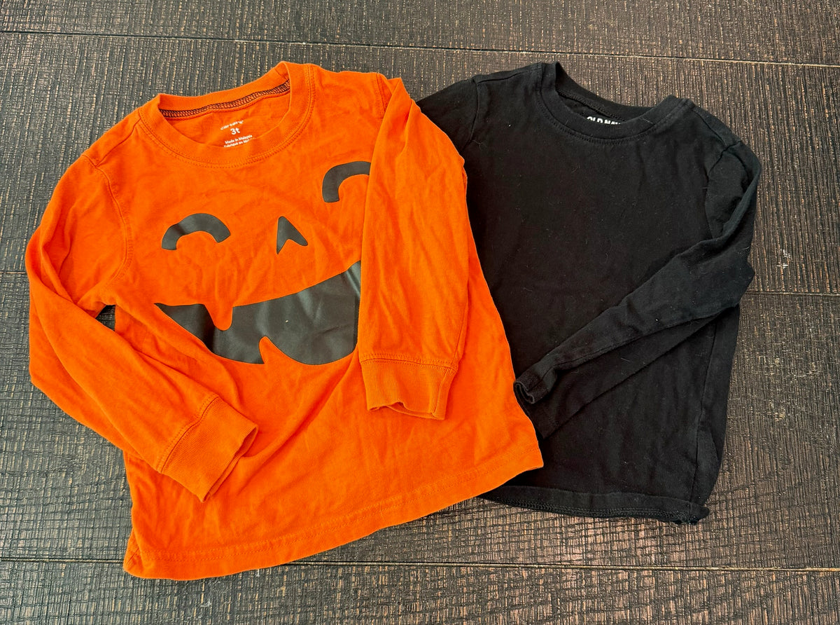 #66 Boys 3T Halloween Shirt Bundle