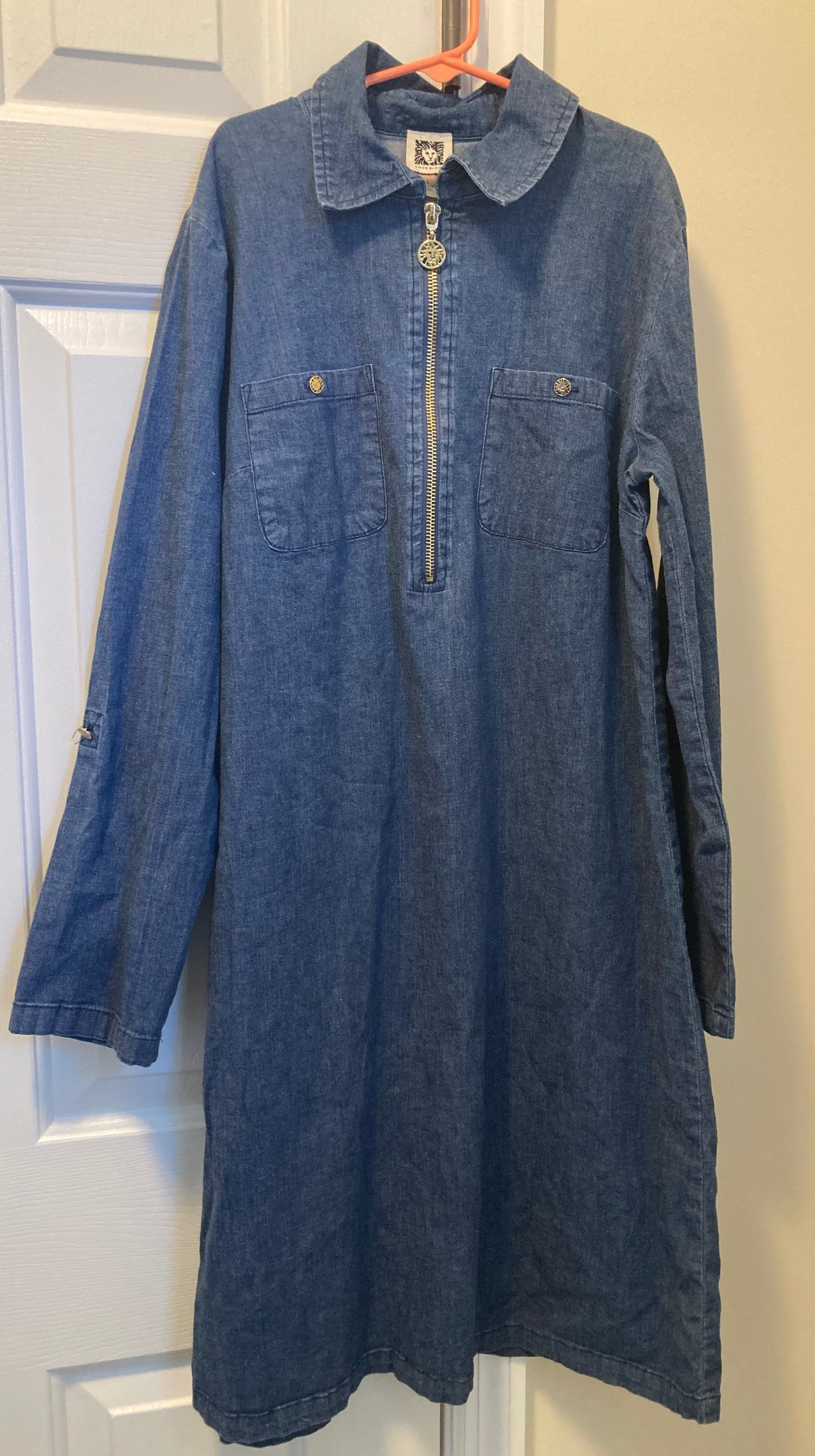 Seller #57 Womens size 4, Anne Klein denim dress REDUCED