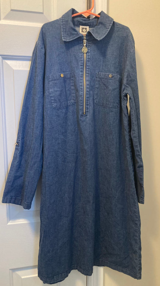 Seller #57 Womens size 4, Anne Klein denim dress REDUCED