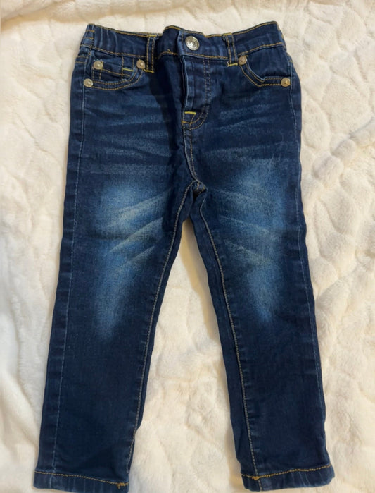 #53 baby girl jean pants size 24M