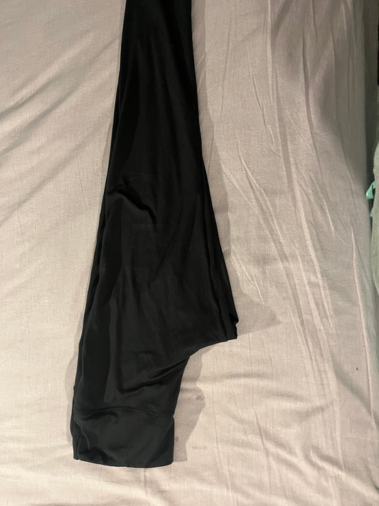 #211 REDUCED XL Black Fleece Leggings