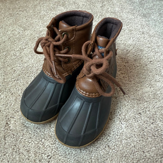 #139 Size 7 Toddler Sperry Brown
