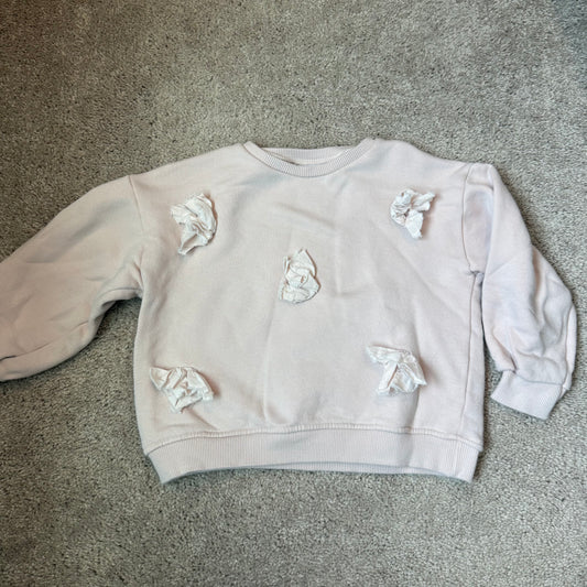 #139 Size 3-4 years Zara light pink sweater