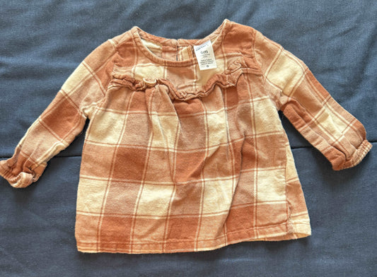 SELLER #6 6M Plaid Shirt