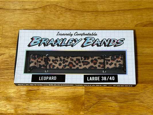 Brand New - Braxley Bands Leopard Apple Watch Band - Size L