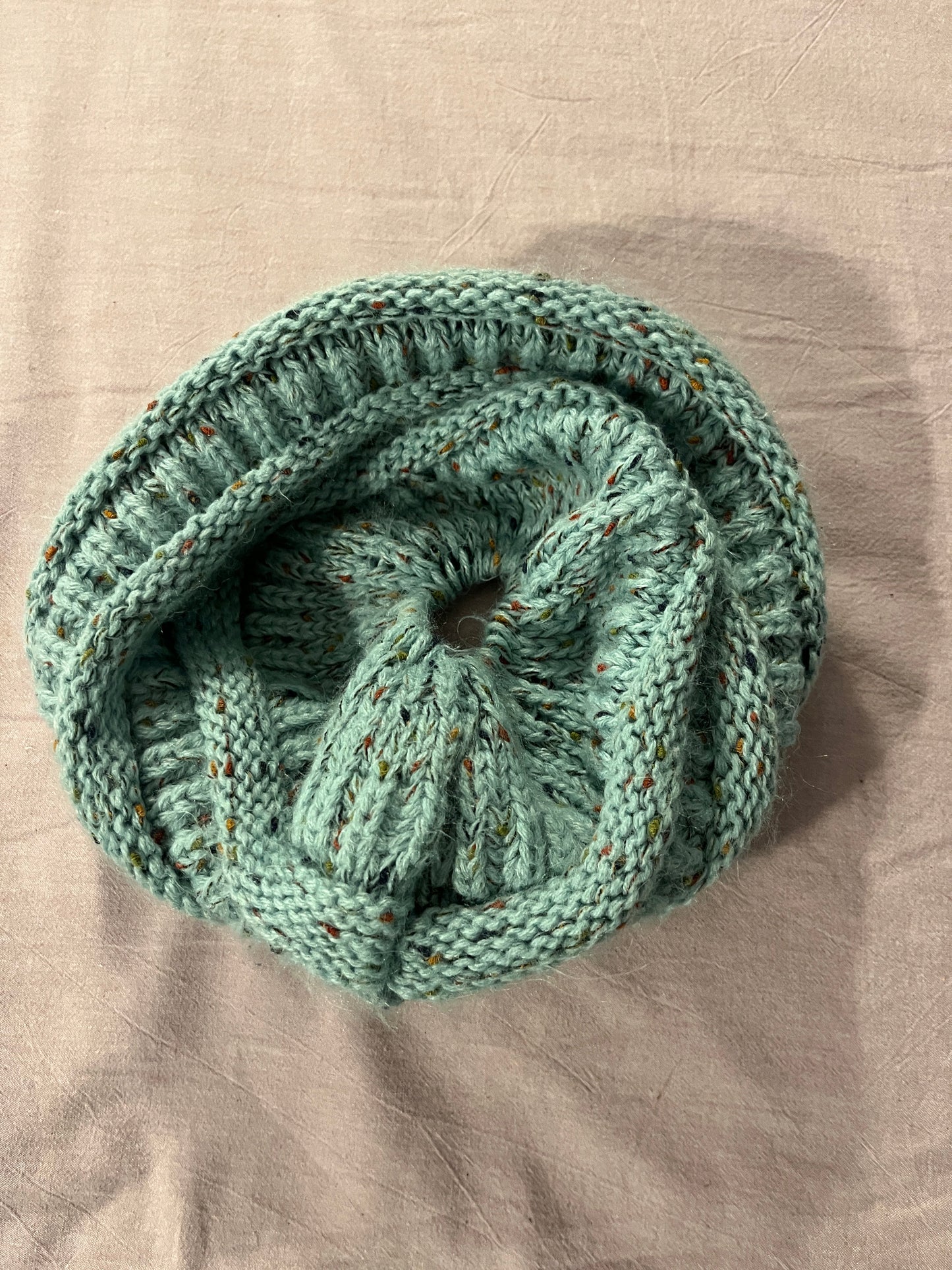#211 CC Aqua Pony Tail Hat