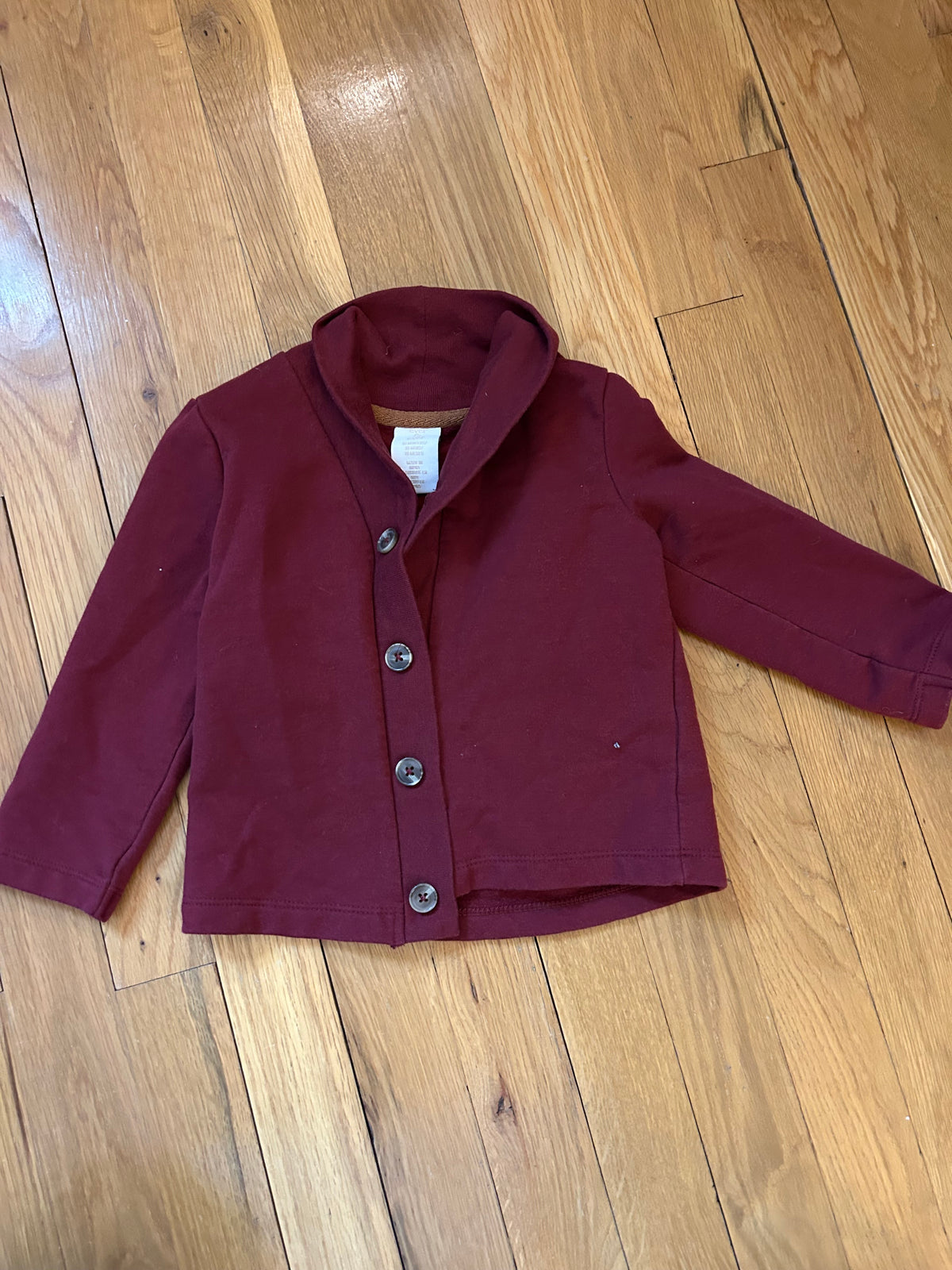 Seller 128 - Ever & Ever Boys Dress Shirt and Cardigan Set 18M