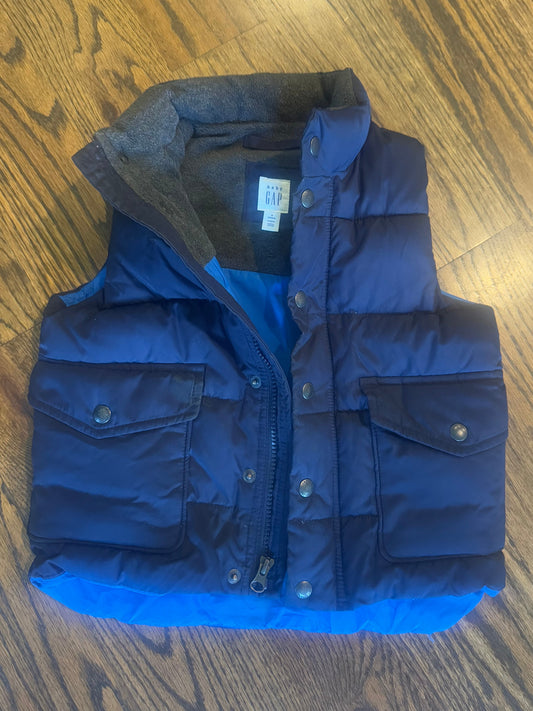Seller #172 REDUCED Baby Gap Boys Navy Puffer Vest Size 4