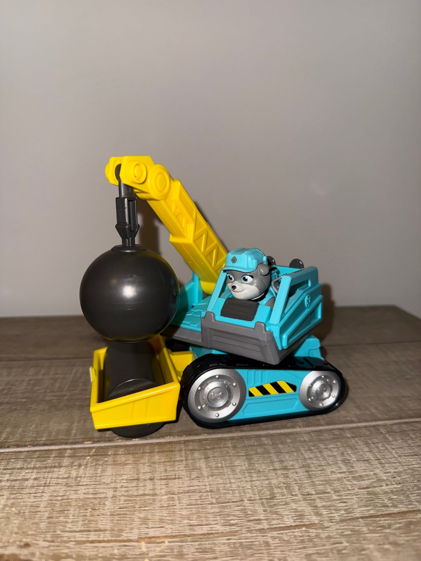 #106: REDUCED Paw Patrol Rubble Crew "Motor" Wrecking Ball