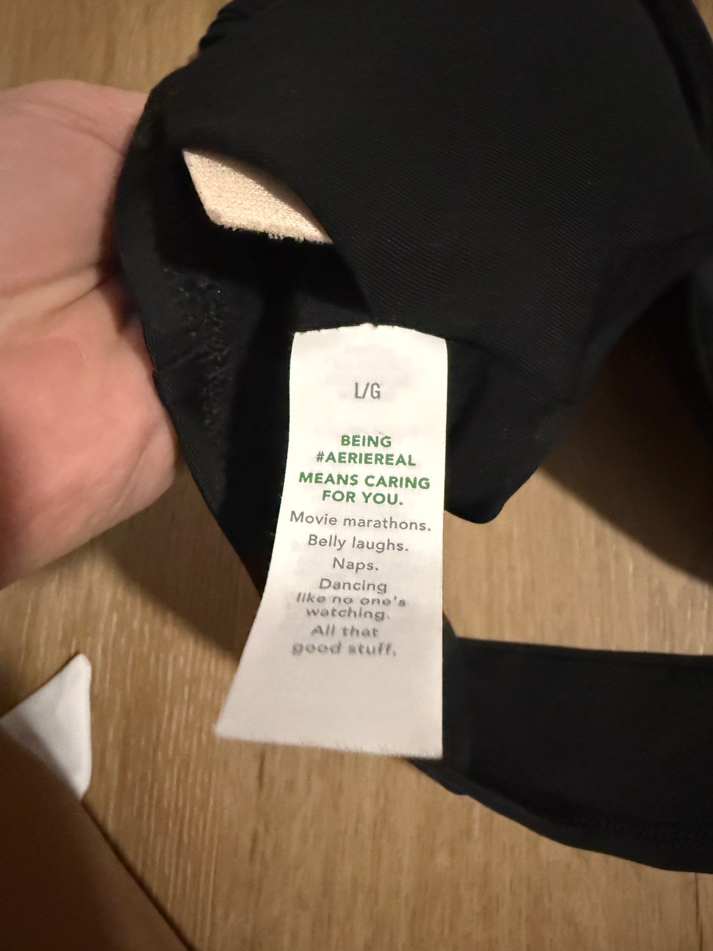 Seller #30 Aerie Women's Crossover Keyhole Halter Bikini Top - Size Large NWOT