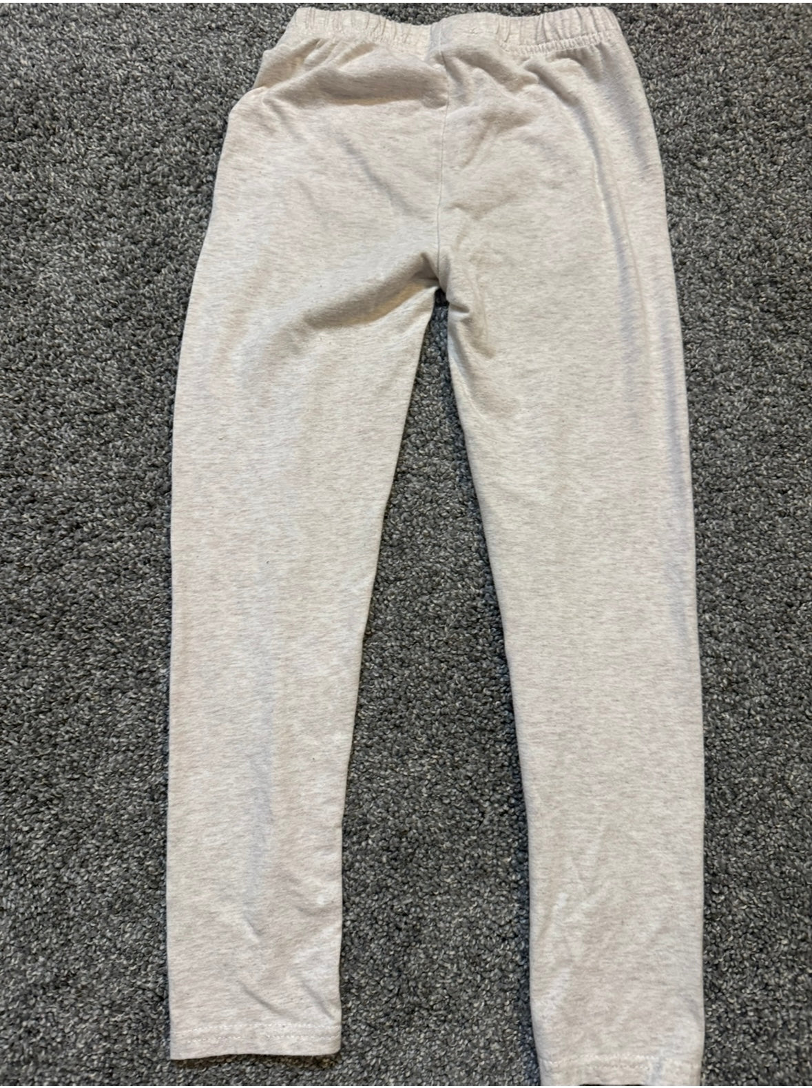 #53 girl leggings size 7: set of 2