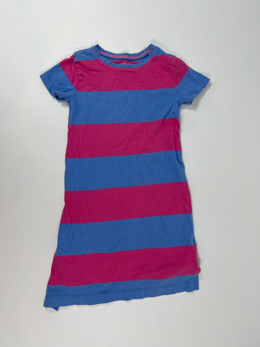 PPU 45242 Crewcuts 3T pink/blue striped dress