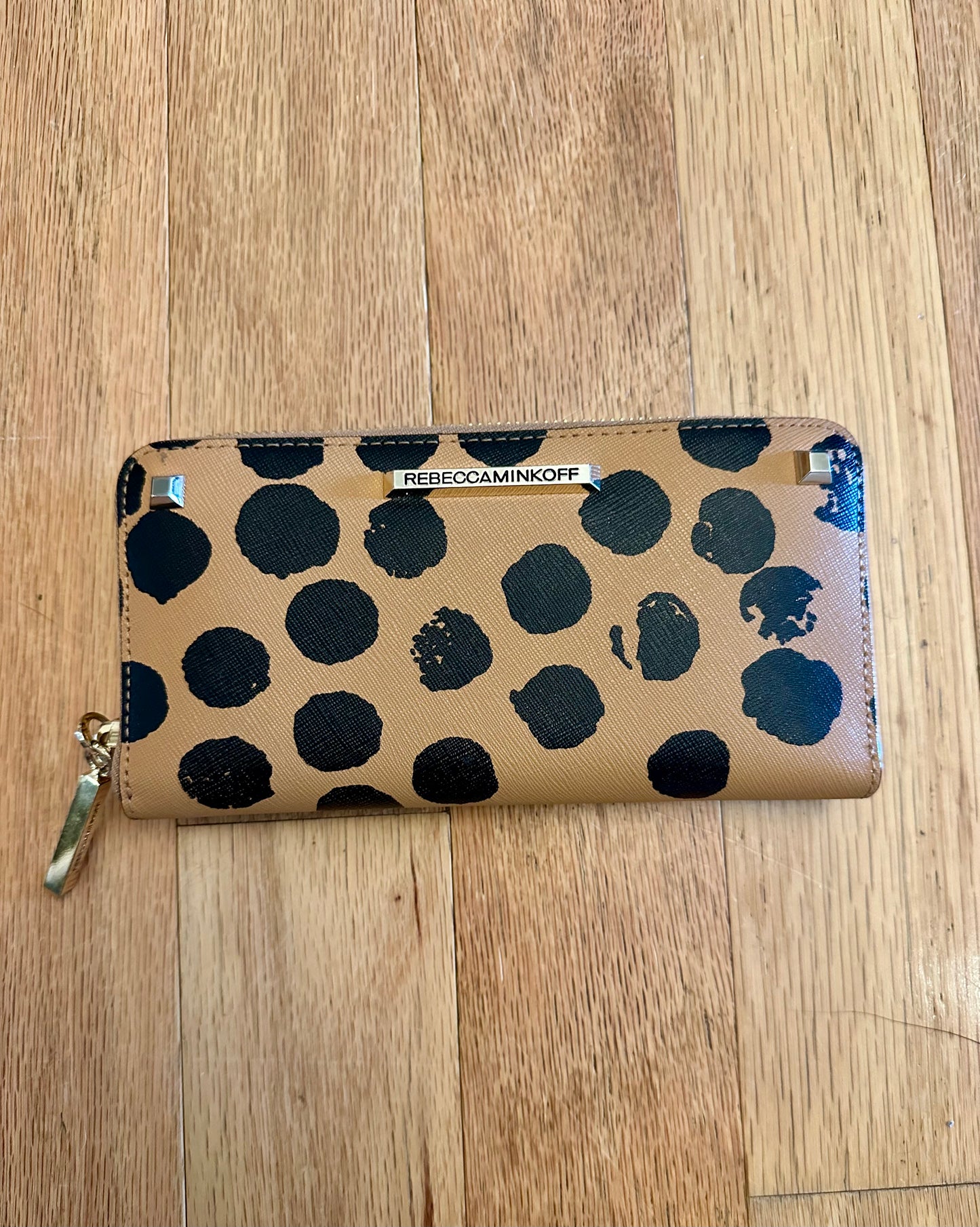 #91B Rebecca Minkoff Leopard Print Wallet