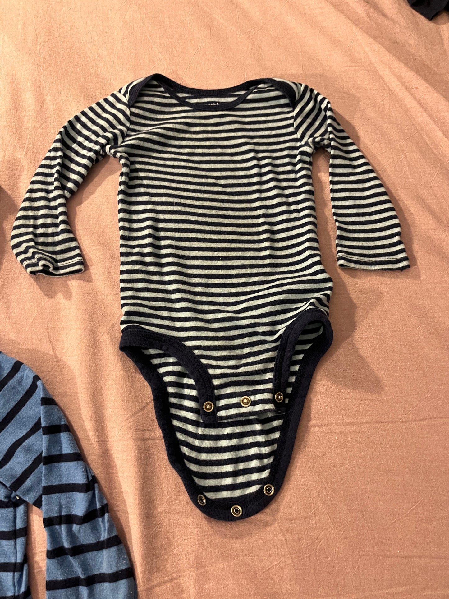 #211 12m Blue Vest/Stripe Top Bundle