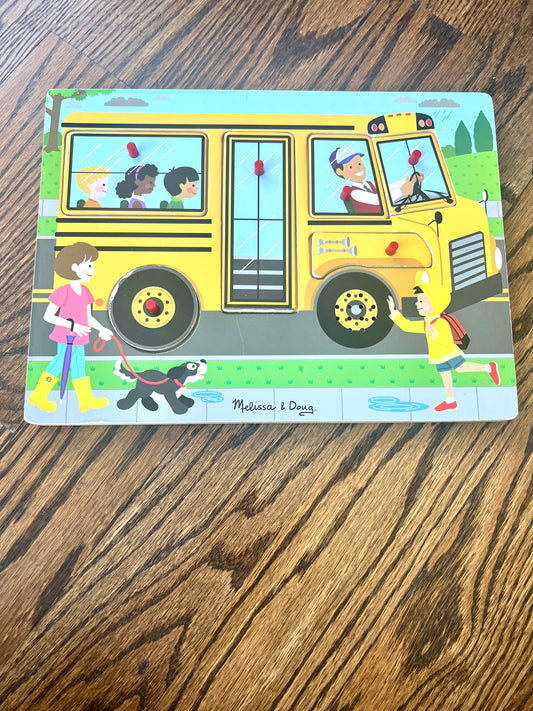 Melissa & Doug school bus puzzle