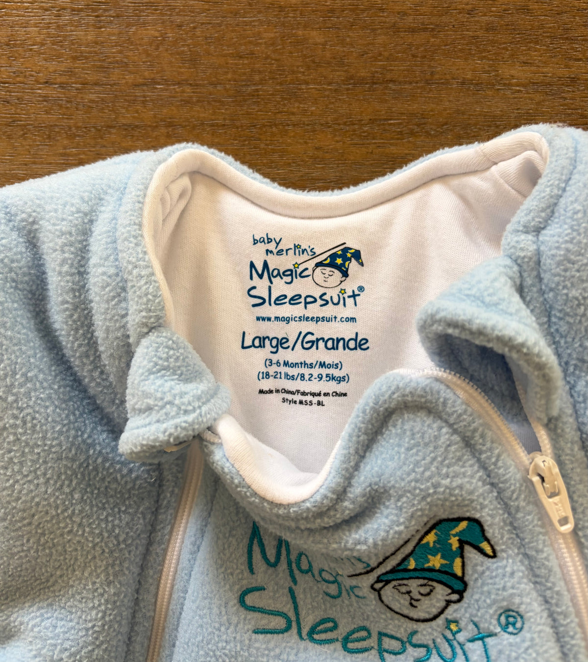 Magic Merlin Sleep Suit- Size Large