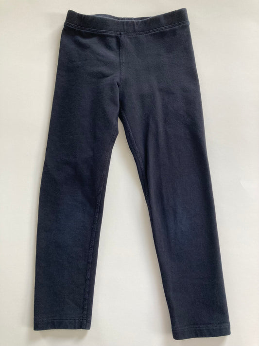 #91 girls' size 5 Primary cozy legging in black VGUC