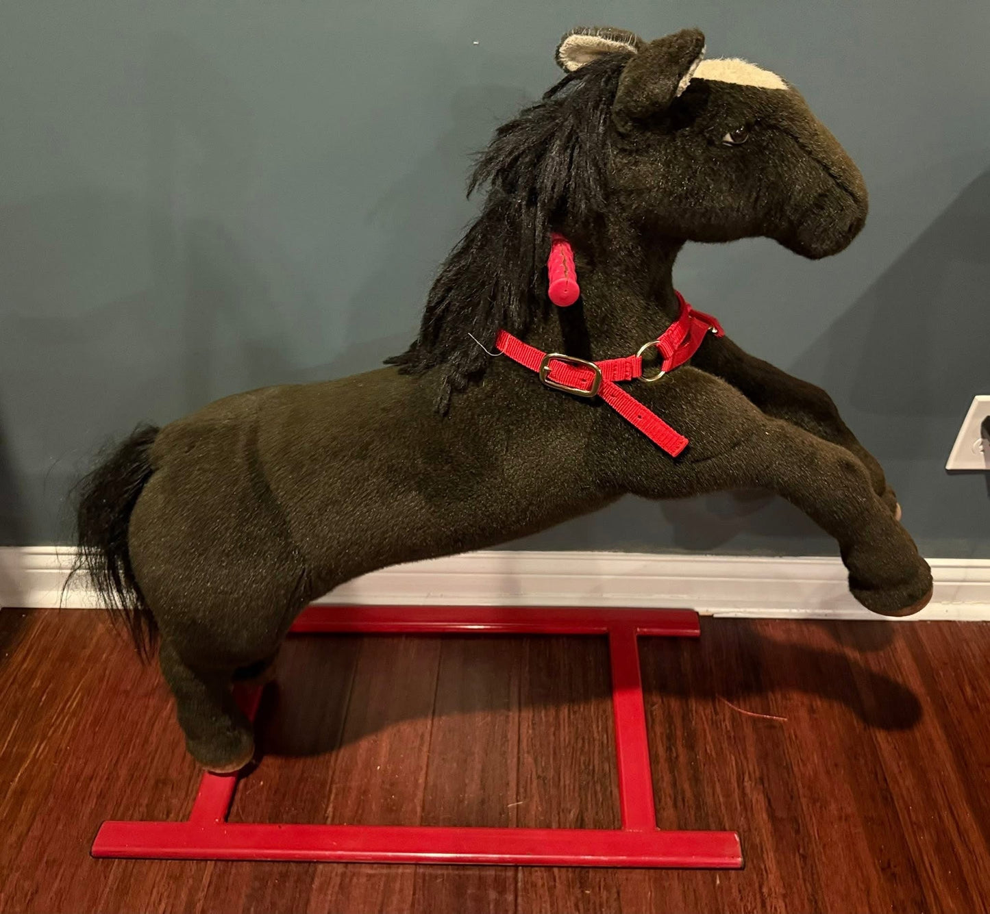 #141 vintage riding horse - Large item. May want to do porch pick up in Anderson