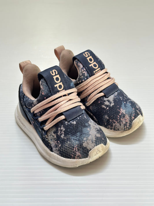 Seller #168 Adidas Girls Size 5 Blue/Pink Sneakers