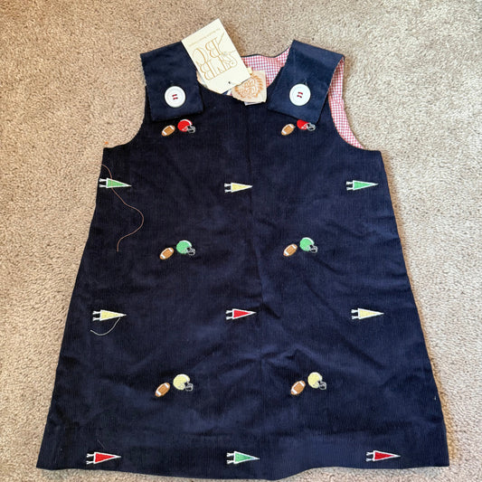 #139 Size3T NWT Beaufort Bonnet Comoany Football Dress