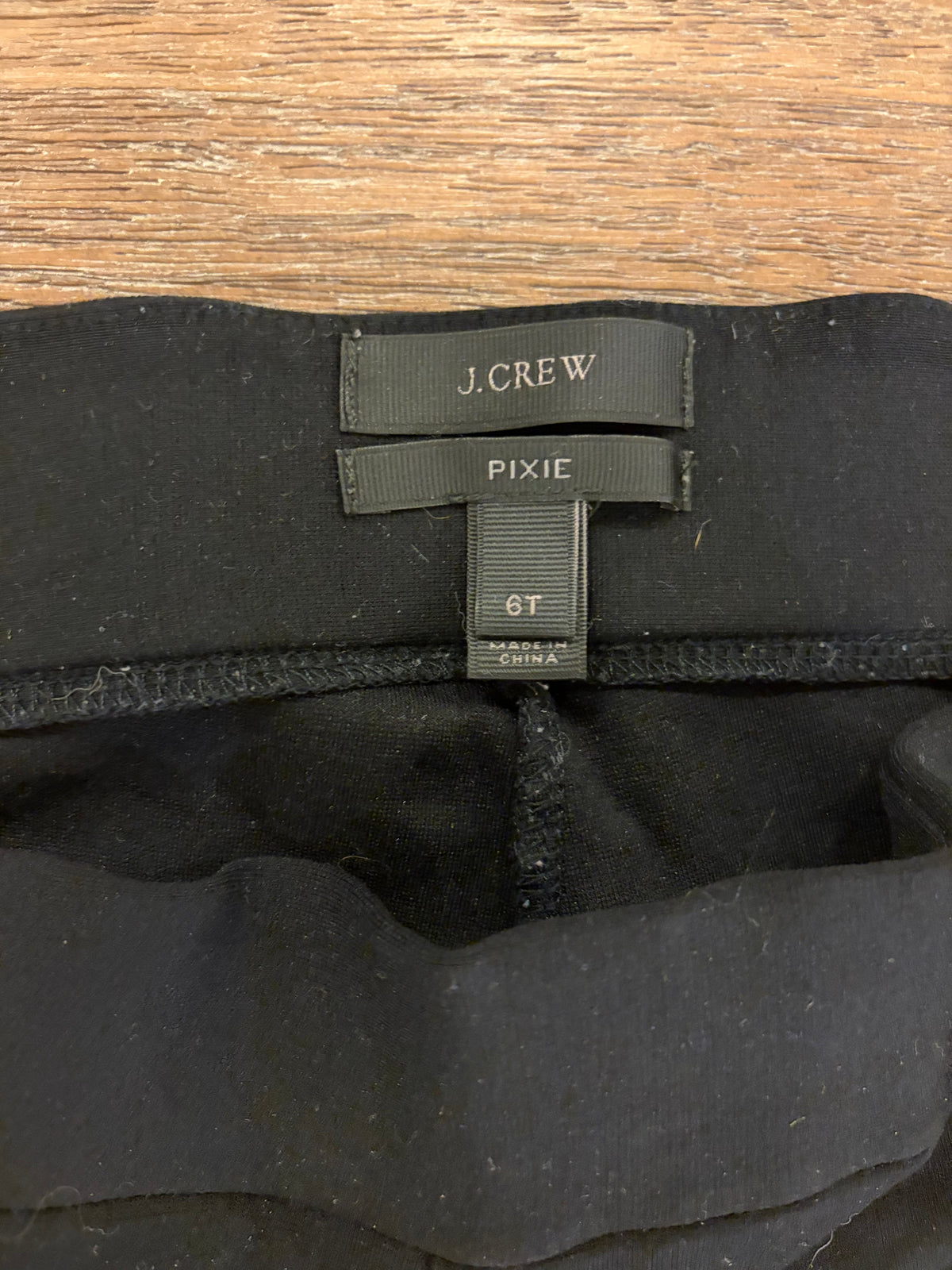 J Crew Maternity Pixie Pant- Black