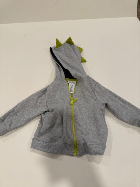 #9 -  Tommy Bahama  -  Grey full zip hoodie (with Draagon hood) , matching pants & Dino Navy Shirt Toddler SIZE  24M REDUCED