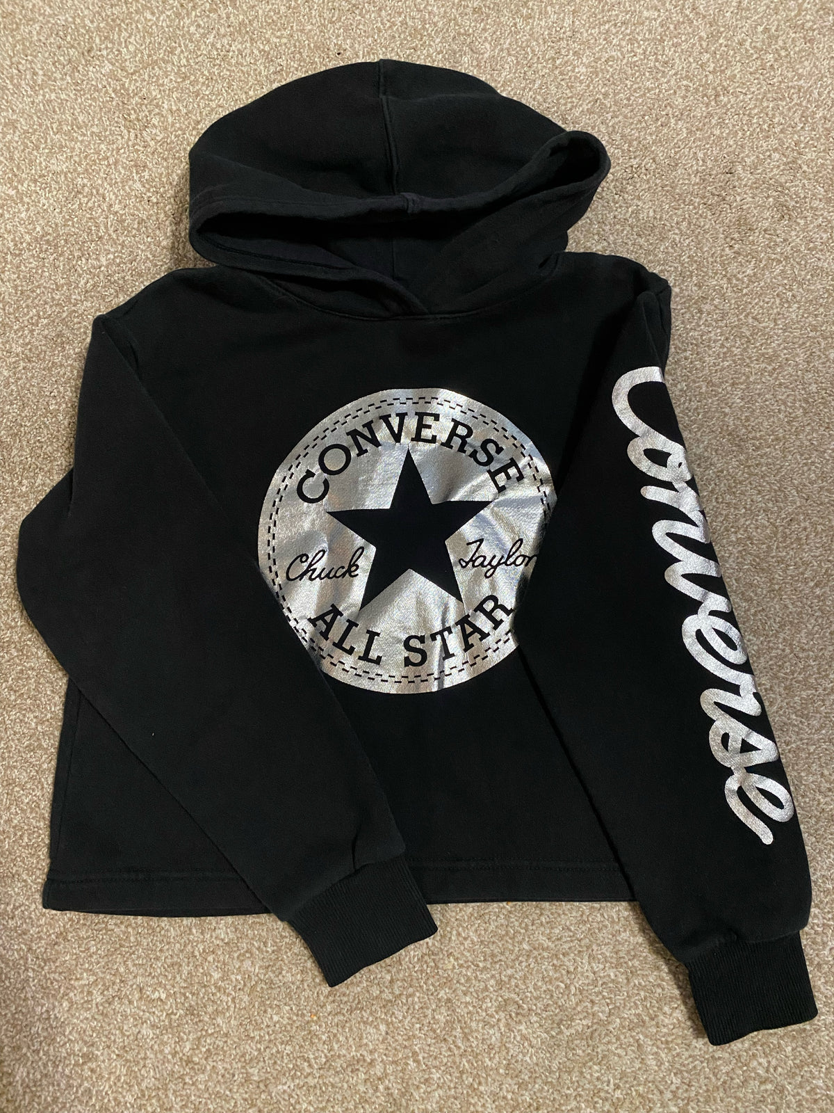 Seller #57 Girls size 10/12 Converse Hoodie