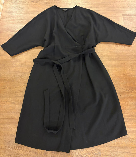 Top Shop Maternity Black Wrap Dress