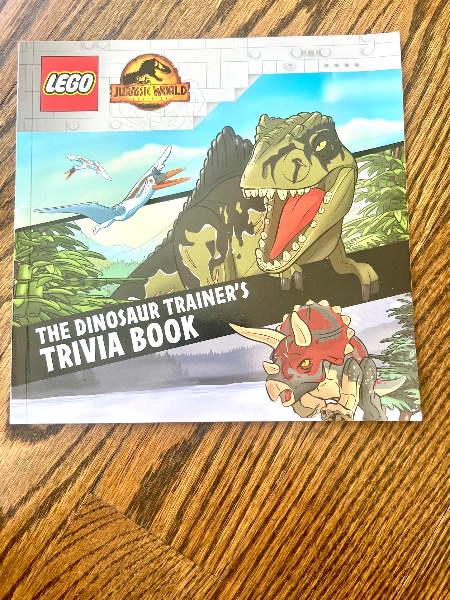 Dinosaur Trivia Book, VGUC