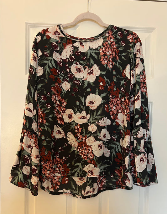 Seller 128 - The Loft Women's Large Floral Print Shirt